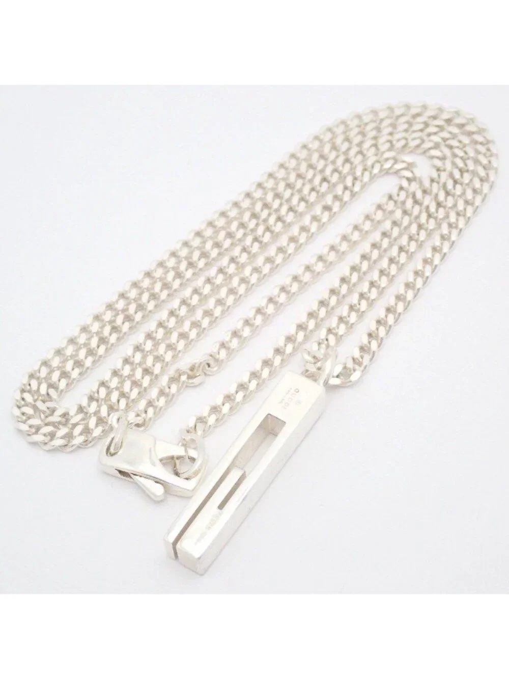 Gucci Small Necklace 925 Sterling Silver Pawn